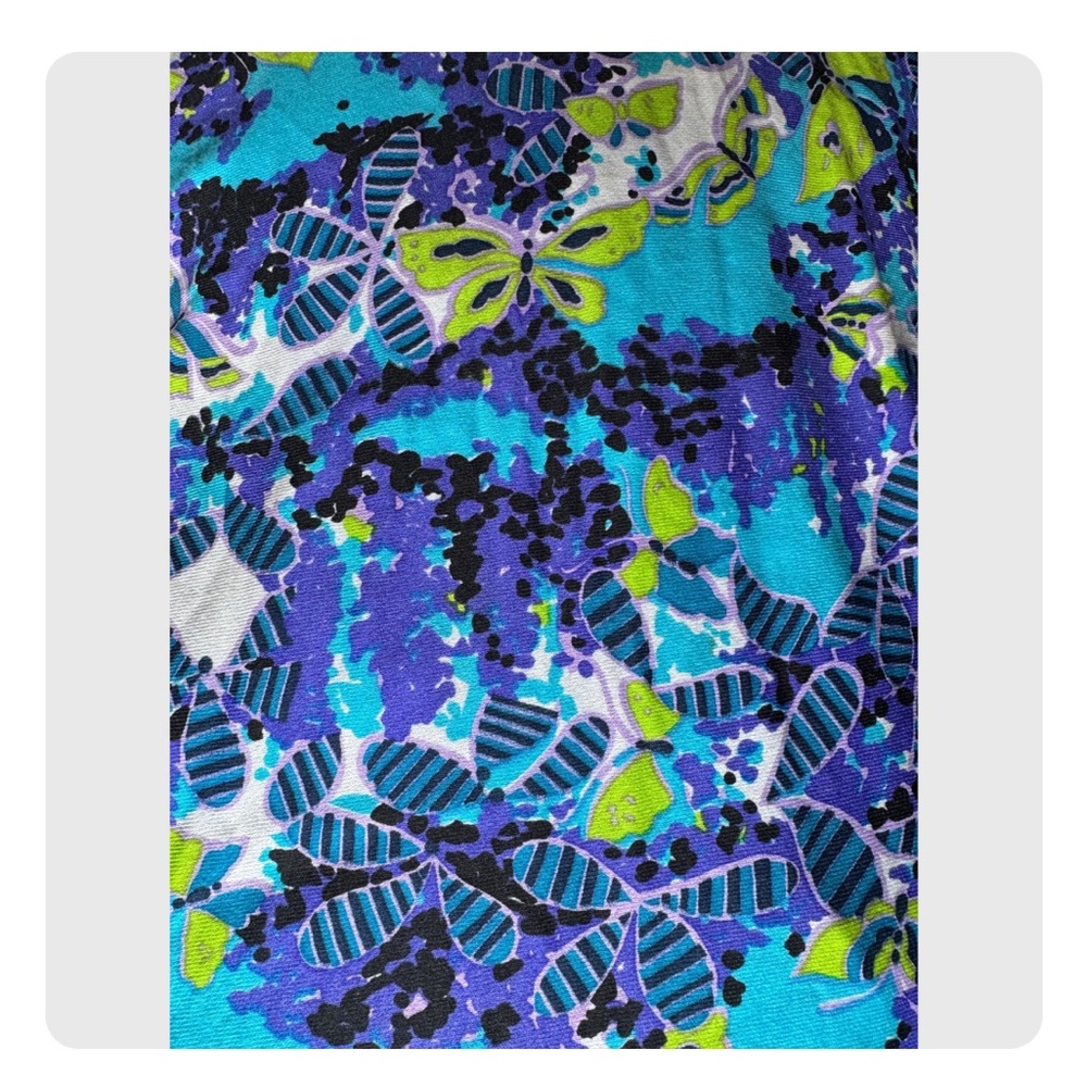 vintage butterfly maxi dress by Jack Hartley xs - Picture 7 of 8